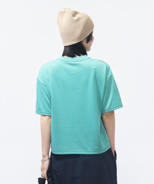 NEW BALANCE(ニューバランス)の「【別注】ニューバランス New Balance ファンクションショートレングスTシャツ 限定コラボ(Tシャツ/カットソー・レディース・オフホワイト/グリーン/ブラック・XL/L/M/S)」の11枚目の写真