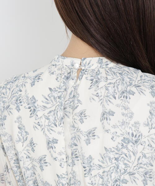 PROPORTION BODY DRESSING（プロポーションボディドレッシング）の「花柄プリーツワンピース / 1216140311（ワンピース・レディース・ブラック/ホワイト系その他・MEDIUM/P/S）」の11枚目の写真