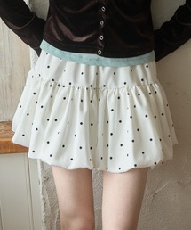 ドットバルーンスカート/dot balloon skirt