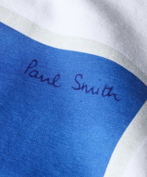 Paul Smith(ポールスミス)の「ウィメンズ Paul Smith Loves Barbour "Tenby" Tシャツ / 165906 LTS0727(Tシャツ/カットソー・レディース・ホワイト・8)」の4枚目の写真