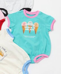 【リンク】4柄転写モチーフボディースーツ
