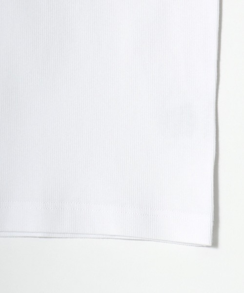 HANES(ヘインズ)の「Hanes/へインズ BEEFY/ビーフィー 無地 リブ ヘンリーネック 半袖Tシャツ/1P パックT/レディース メンズ(Tシャツ/カットソー・メンズ・グレー/ブラック/ホワイト/ネイビー・S/M/L/XL)」の14枚目の写真