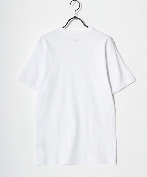 HANES(ヘインズ)の「Hanes/へインズ BEEFY/ビーフィー 無地 リブ ヘンリーネック 半袖Tシャツ/1P パックT/レディース メンズ(Tシャツ/カットソー・メンズ・グレー/ブラック/ホワイト/ネイビー・S/M/L/XL)」の9枚目の写真