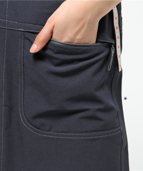 MARMOT(マーモット)の「トレックコンフォスカート(TREK COMFO SKIRT)四角友里コラボレーションモデル(スカート・レディース・モスグリーン/グレイッシュブルー/インディゴブルー・X-LARGE/SMALL/LARGE/MEDIUM)」の8枚目の写真