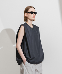 CALMER（カルメール）の「V Neck RIB Blouse / Vネックリブブラウス（シャツ/ブラウス）」