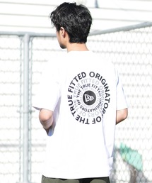 NEW ERA/ニューエラ 半袖 Tシャツ バックプリント コットン Circle ロゴ