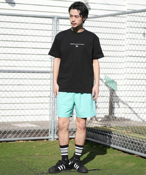 NEW ERA(ニューエラ)の「NEW ERA/ニューエラ 半袖 Tシャツ バックプリント コットン Circle ロゴ(Tシャツ/カットソー・メンズ・ホワイト/ダークグレー/クリーム/ブラック・XL/XXL/M/L)」の12枚目の写真