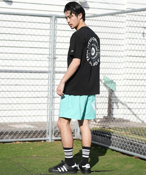NEW ERA(ニューエラ)の「NEW ERA/ニューエラ 半袖 Tシャツ バックプリント コットン Circle ロゴ(Tシャツ/カットソー・メンズ・ホワイト/ダークグレー/クリーム/ブラック・XL/XXL/M/L)」の13枚目の写真
