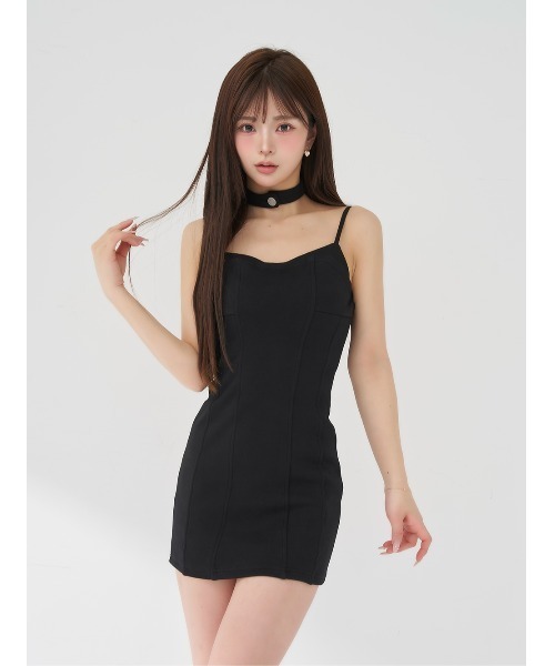 Darich(ダーリッチ)の「ボンディングスウェットアンサンブルミニワンピース(ワンピース・レディース・ホワイト/ピンク/ブラック/グレー・FREE/FL)」の22枚目の写真