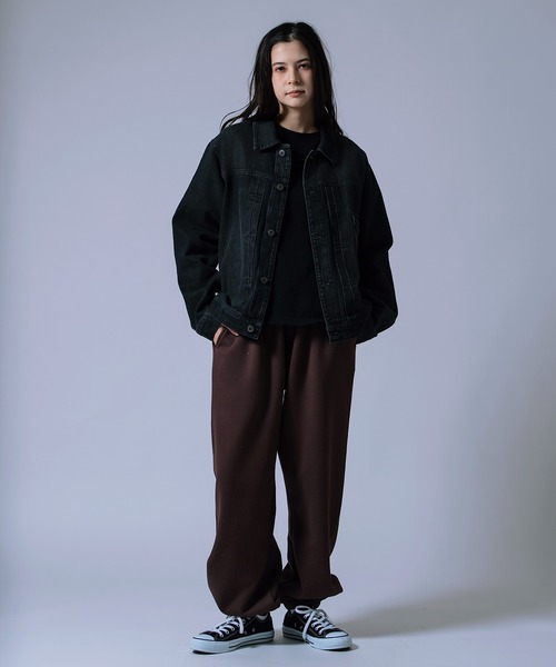 improves(インプローブス)の「【Unisex】デニム ジャケット(デニムジャケット・メンズ・ブラック/ブルー/サックスブルー/ブラック系・LARGE/MEDIUM/SMALL/X-LARGE)」の9枚目の写真