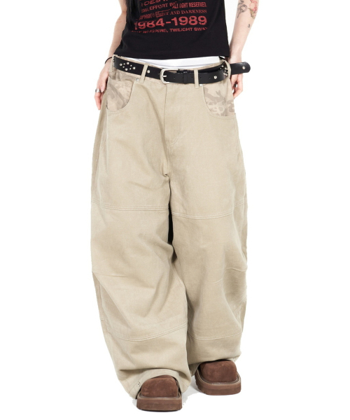 IDWS(アイドンワナセル)の「Hidden Camo Balloon Pants Beige(その他パンツ・レディース・その他・0/1/2)」の19枚目の写真
