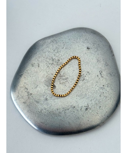 tone(トーン)の「【BOND】Stainless Venetian Chain Ring (MA)(リング・レディース・ゴールド・7号/9号/13号)」の5枚目の写真