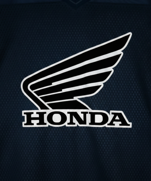 PHYPS MOTORCYCLE(フィップスモーターサイクル)の「Original Wing Logo Mesh Long Sleeve Light Blue(Tシャツ/カットソー・レディース・その他・LARGE/MEDIUM/SMALL/X-LARGE)」の4枚目の写真