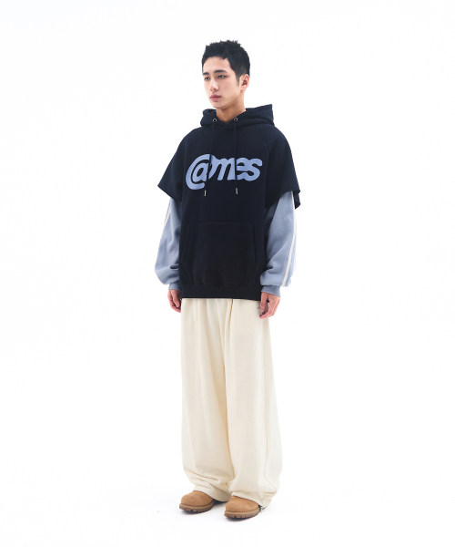 AMESWORLDWIDE（アメスワールドワイド）の「BASIC SMALL LOGO SWEAT PANTS CREAM（スウェットパンツ・レディース・その他・LARGE/MEDIUM/SMALL）」の6枚目の写真