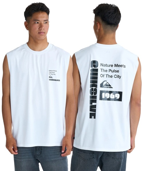 Quiksilver(クイックシルバー)の「QUIKSILVER メンズ SD 1969 BOX SL タンクトップ 速乾 ルーズフィット【2026年春夏モデル】(タンクトップ・メンズ・カーキ/ブラック/ホワイト・X-LARGE/LARGE/MEDIUM)」の1枚目の写真