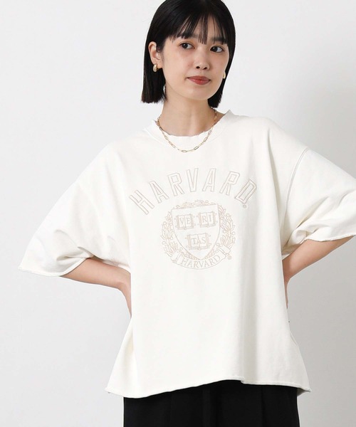 Gready Brilliant（グレディブリリアン）の「カレッジロゴ裏毛スウェット（スウェット・レディース・イエロー/オフホワイト・FREE）」の15枚目の写真