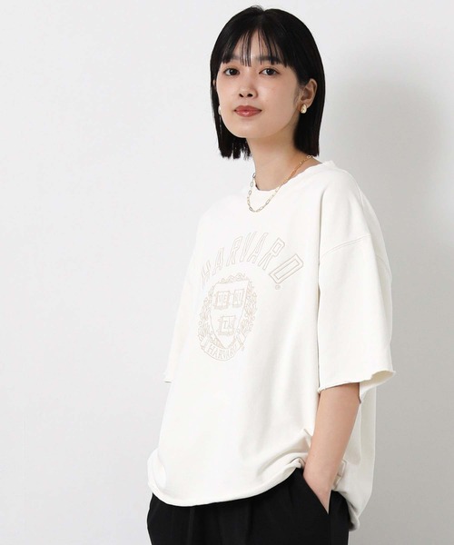 Gready Brilliant（グレディブリリアン）の「カレッジロゴ裏毛スウェット（スウェット・レディース・イエロー/オフホワイト・FREE）」の16枚目の写真