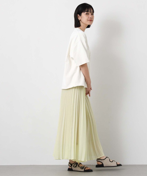 Gready Brilliant（グレディブリリアン）の「カレッジロゴ裏毛スウェット（スウェット・レディース・イエロー/オフホワイト・FREE）」の18枚目の写真