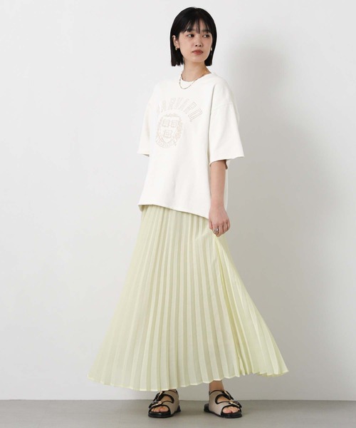 Gready Brilliant（グレディブリリアン）の「カレッジロゴ裏毛スウェット（スウェット・レディース・イエロー/オフホワイト・FREE）」の20枚目の写真