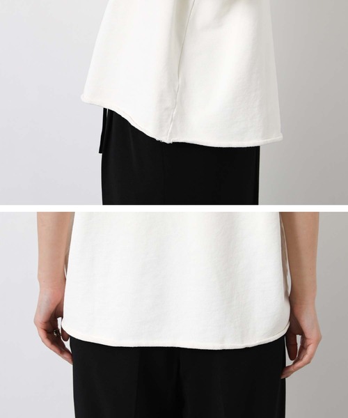 Gready Brilliant（グレディブリリアン）の「カレッジロゴ裏毛スウェット（スウェット・レディース・イエロー/オフホワイト・FREE）」の4枚目の写真