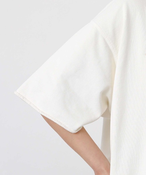 Gready Brilliant（グレディブリリアン）の「カレッジロゴ裏毛スウェット（スウェット・レディース・イエロー/オフホワイト・FREE）」の5枚目の写真