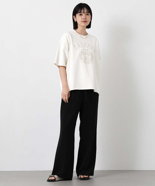 Gready Brilliant（グレディブリリアン）の「カレッジロゴ裏毛スウェット（スウェット・レディース・イエロー/オフホワイト・FREE）」の8枚目の写真