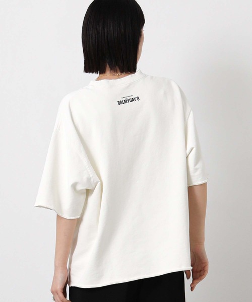 Gready Brilliant（グレディブリリアン）の「カレッジロゴ裏毛スウェット（スウェット・レディース・イエロー/オフホワイト・FREE）」の14枚目の写真