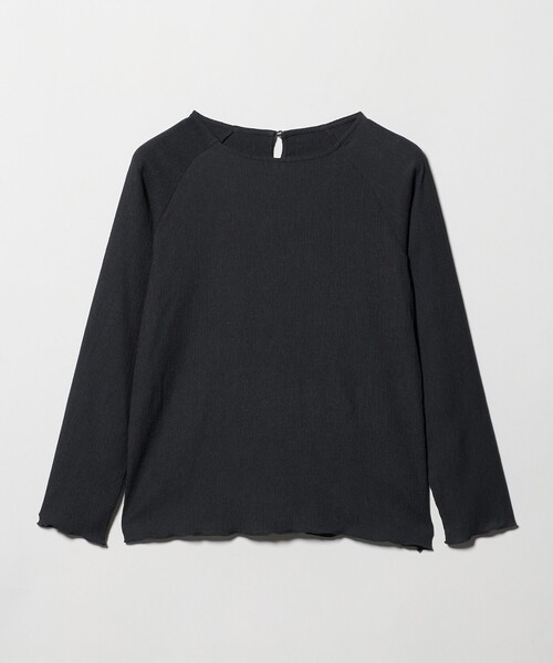 A DAY IN THE LIFE UNITED ARROWS（アデイインザライフユナイテッドアローズ）の「シャーリング ラグラン カットソー＜A DAY IN THE LIFE＞（Tシャツ/カットソー・レディース・ライム/ダークグレー/オフホワイト・FREE）」の17枚目の写真