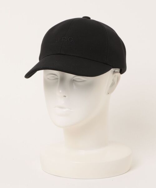 A.P.C.(アーペーセー)の「CASQUETTE CHARLIE(キャップ・メンズ・カーキ/ブラック・M)」の2枚目の写真