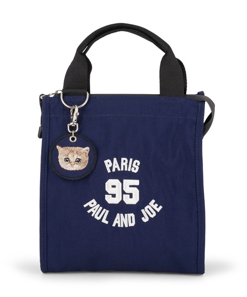 PAUL & JOE ACCESSOIRES(ポールアンドジョーアクセソワ)の「ポール & ジョー アクセソワ ランチトート <95 エンブロイダリー>(トートバッグ・レディース・ネイビー/ブラック/ワイン・FREE)」の3枚目の写真