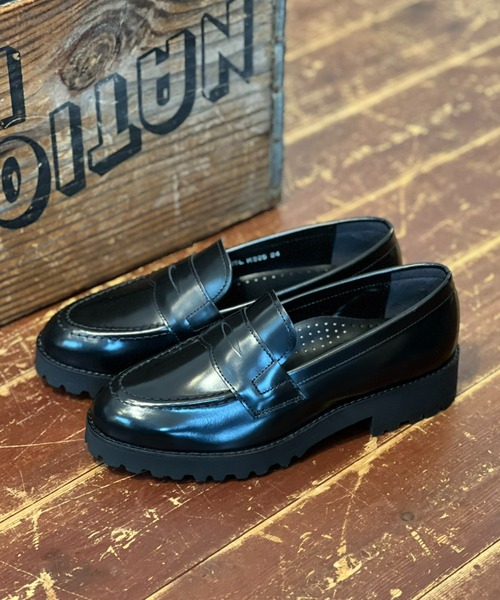 KENFORD(ケンフォード)の「【KENFORD】TANK SOLE LOAFERS タンクソールローファー(ローファー・レディース・ブラック・24.5/23.5/23/24)」の5枚目の写真