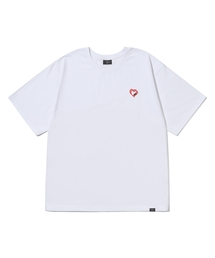 PEID（ペイド）の「PD スモールハート半袖Tシャツホワイト（Tシャツ/カットソー）」