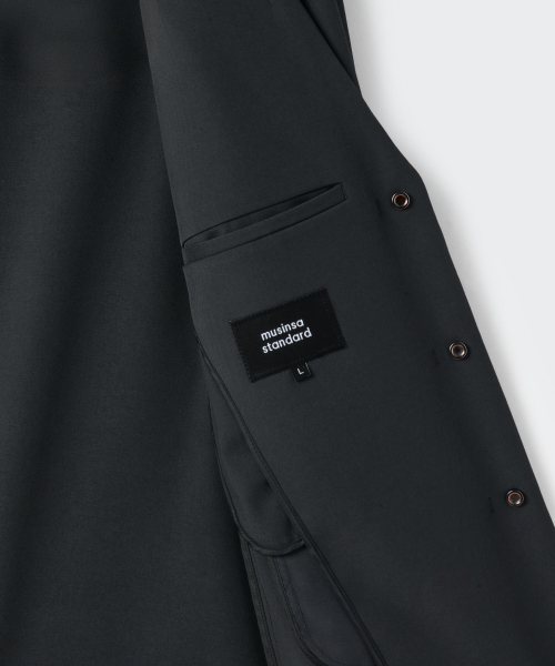 MUSINSA STANDARD（ムシンサスタンダード）の「ハイブリッドブレザー [グレー]（テーラードジャケット・メンズ・その他・MEDIUM/LARGE/X-LARGE/2XL）」の8枚目の写真