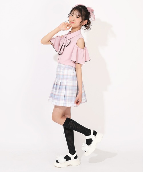 PINKHUNT(ピンクハント)の「PINKHUNT フリルダッドソールサンダル 1647(サンダル・キッズ・ブラック/ホワイト・S size/M size/L size)」の9枚目の写真