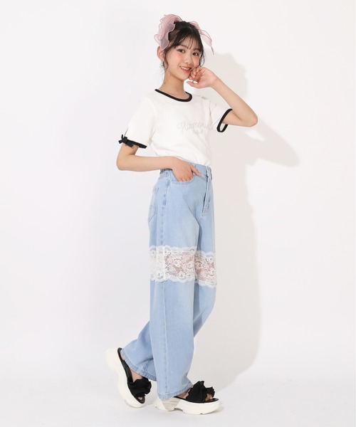 PINKHUNT(ピンクハント)の「PINKHUNT フリルダッドソールサンダル 1647(サンダル・キッズ・ブラック/ホワイト・S size/M size/L size)」の18枚目の写真