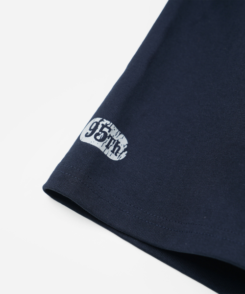 FRIZMWORKS(フリズムワークス)の「95TH FIGHTER SQ HALF TEE _ NAVY(Tシャツ/カットソー・メンズ・その他・MEDIUM/LARGE/X-LARGE/SMALL)」の5枚目の写真