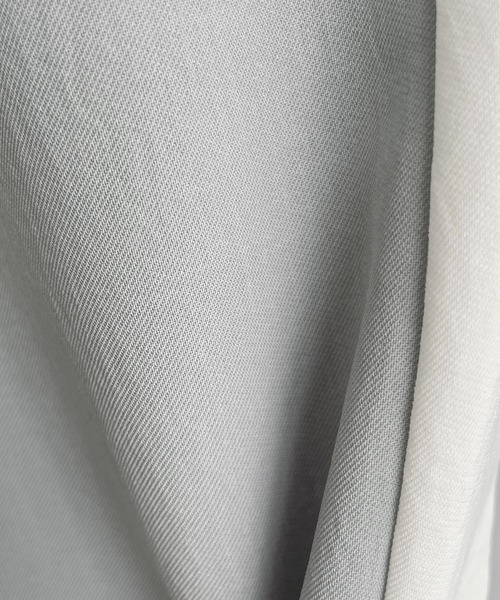 STYLE DELI（スタイルデリ）の「ドロスト裾サイドラインパンツ（その他パンツ・レディース・ブルーグレー・FREE）」の12枚目の写真