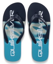 QUIKSILVER メンズ MOLOKAI STRIPE 26 ビーチロゴサンダル 【2026年春夏モデル】