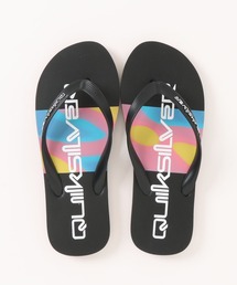 QUIKSILVER メンズ MOLOKAI STRIPE 26 ビーチロゴサンダル 【2026年春夏モデル】