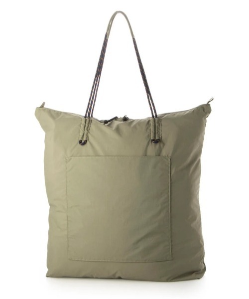 EARTH MADE(アースメイド)の「NYLON BIG TOTE / パッカブル仕様(トートバッグ・レディース・ブラック/グレー・FREE)」の2枚目の写真