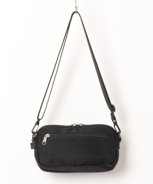 SUPER HAKKA（スーパーハッカ）の「「glanta」フラワーストライプ刺繍ミニショルダーバッグ（ショルダーバッグ・レディース・ピンク/ブラック/グレー・FREE）」の4枚目の写真