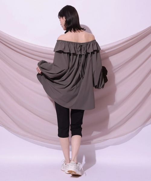 Arpege story(アルページュストーリー)の「カプリレギンス(その他パンツ・レディース・ブラック・1/2)」の5枚目の写真