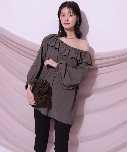 Arpege story(アルページュストーリー)の「カプリレギンス(その他パンツ・レディース・ブラック・1/2)」の6枚目の写真