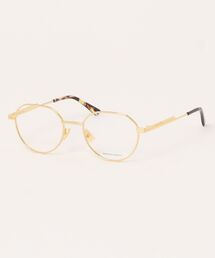 GLASSMANIA（グラスマニア）の「【BOTTEGA VENETA/ボッテガヴェネタ 】ラウンド メガネ BV1468O 001 51 ゴールド（メガネ）」