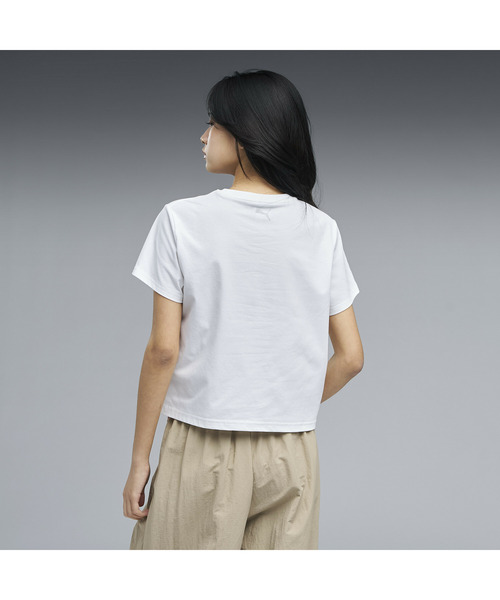 PUMA(プーマ)の「PUMA プーマ ウィメンズ ムーズイン ネイチャー 半袖 Tシャツ(Tシャツ/カットソー・レディース・ベビーピンク/ホワイト・SMALL/MEDIUM/LARGE/X-LARGE)」の19枚目の写真
