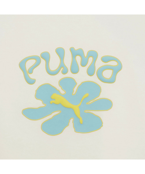 PUMA(プーマ)の「PUMA プーマ ウィメンズ ムーズイン ネイチャー 半袖 Tシャツ(Tシャツ/カットソー・レディース・ベビーピンク/ホワイト・SMALL/MEDIUM/LARGE/X-LARGE)」の13枚目の写真