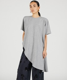 PRANK PROJECT | 【2026Summer Pre-Order】ショルダーパッドアシメケープTシャツ / Shoulder Pad Asymmetrical Cape T-Shirt(Tシャツ/カットソー)