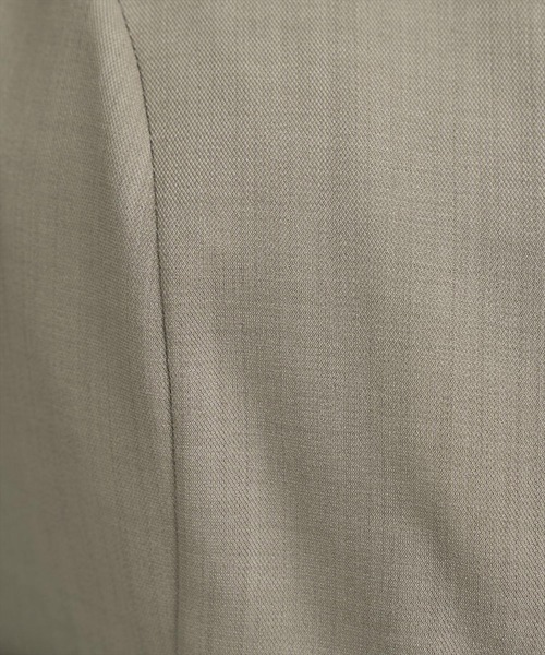 AND COUTURE(アンドクチュール)の「ショートジレレイヤードワンピース(ワンピース・レディース・ベージュ/カーキ/チャコールグレー・FREE)」の10枚目の写真