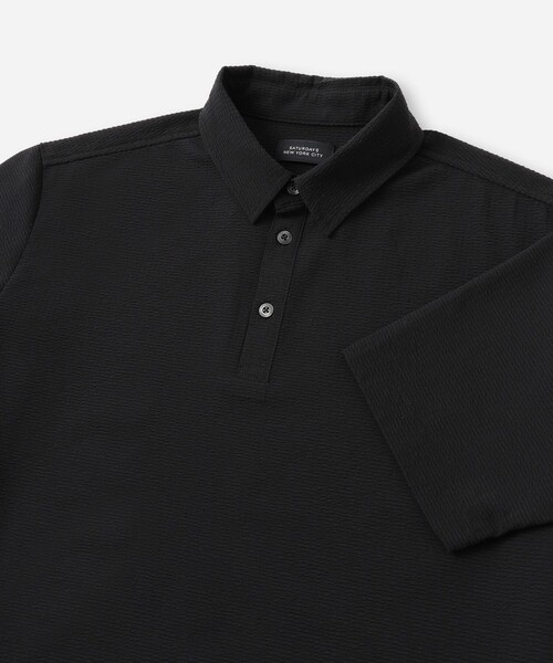 Saturdays Golf(サタデーズゴルフ)の「Seersucker Shirt(シャツ/ブラウス・メンズ・グレー/ブラック/ブルー・XL/S/M/L)」の14枚目の写真