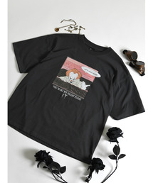 【neos】PENNY WISE ペニーワイズ it ヴィンテージライク ルーズシルエット ハーフスリーブ プリント Tシャツ メンズ レディース ユニセックス
